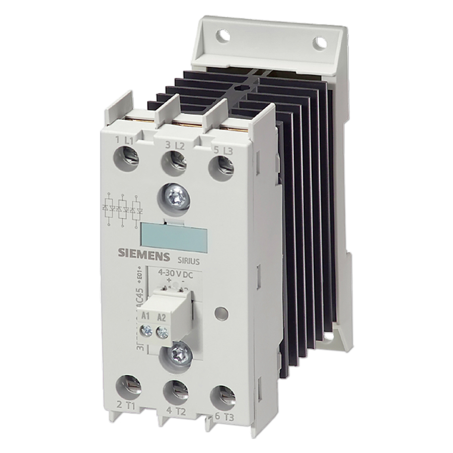 Siemens SIRIUS 3-Phase 600V 4-30VDC Input 10 Amp
Part #3RF2410-1AC45