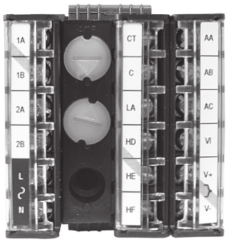 piccolo™ Controller - P116 Rear Terminals