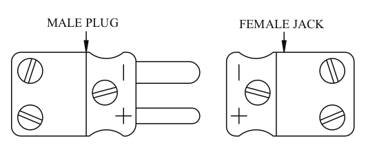 Male Plug P/N - Female Jack P/N