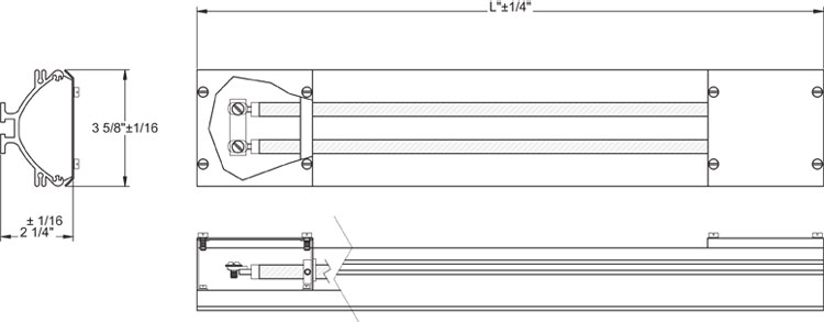 Radiant Process Heater Assembly Schematic